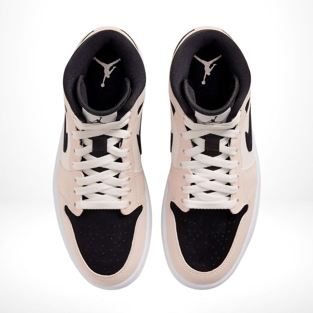 Air Jordan 1 Mid Barely Orange White