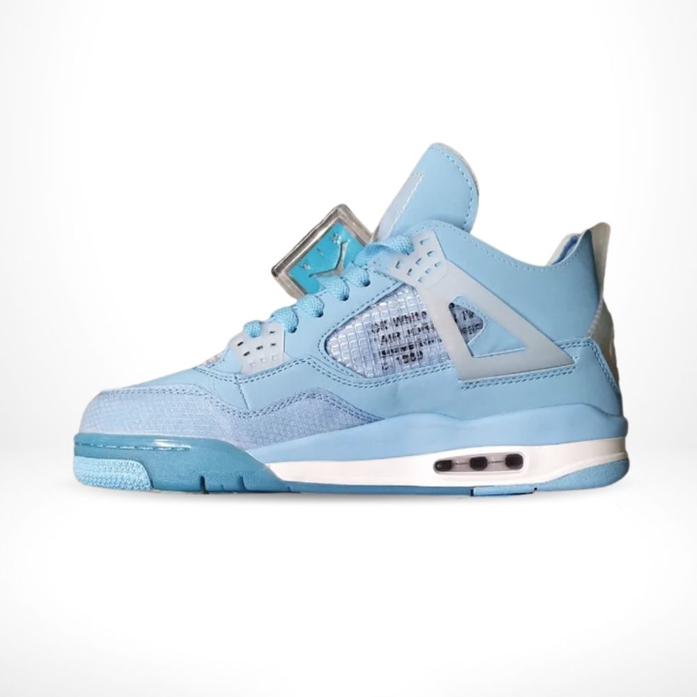 Air Jordan 4 X Off White Ice Blue