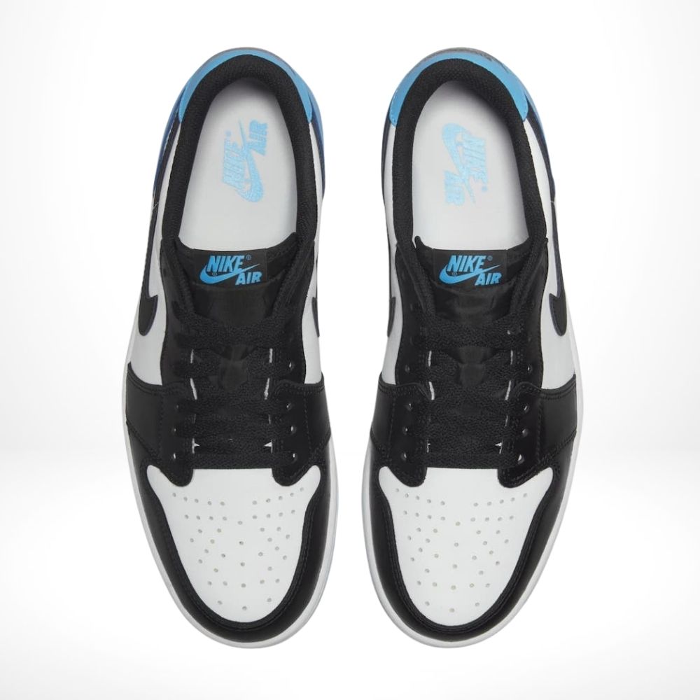 Air Jordan 1 Retro Low OG UNC Black Power Blue