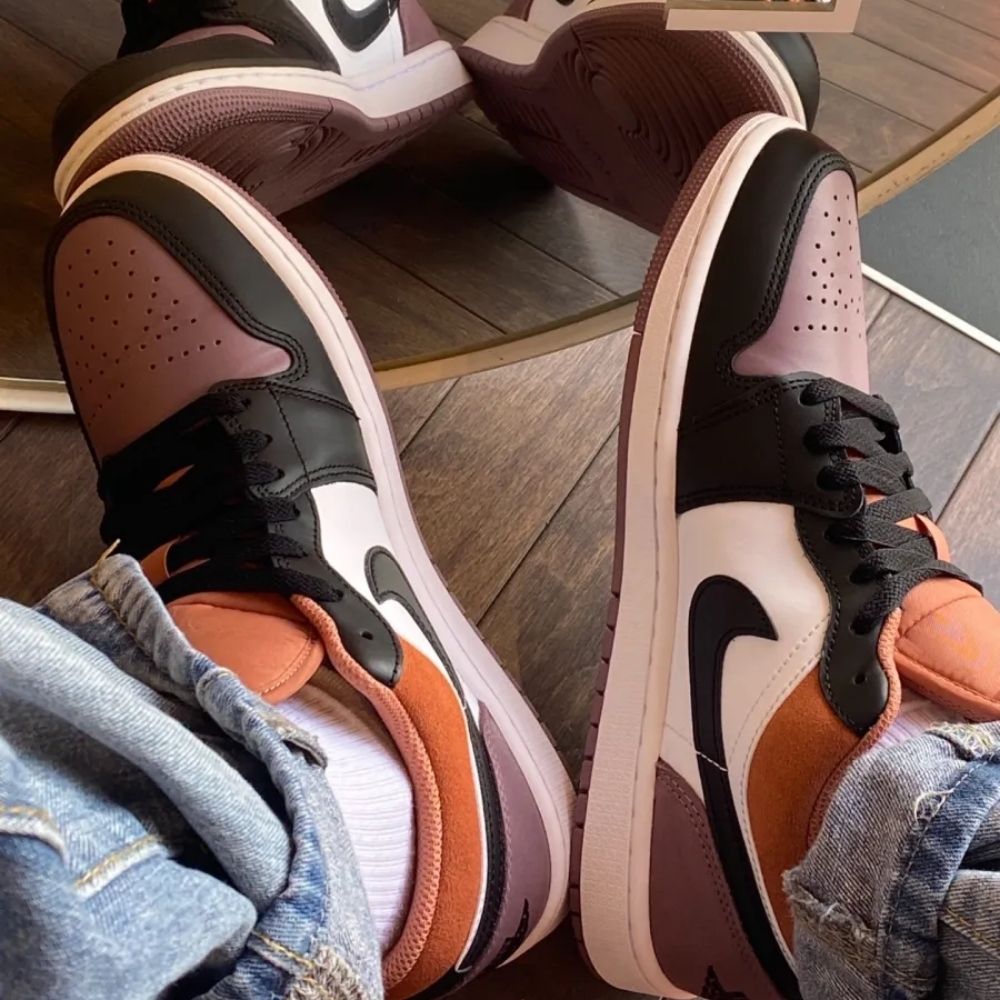 Air Jordan 1 Low Sky J Mauve Orange Purple SE