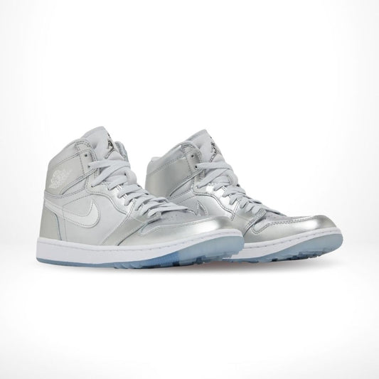 Air Jordan 1 High Golf Gift Giving Pack Metallic Silver