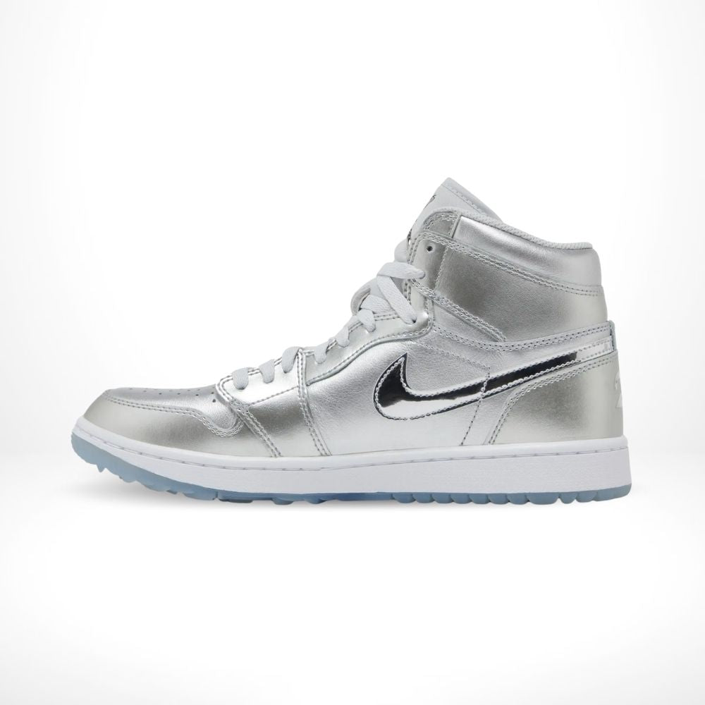 Air Jordan 1 High Golf Gift Giving Pack Metallic Silver