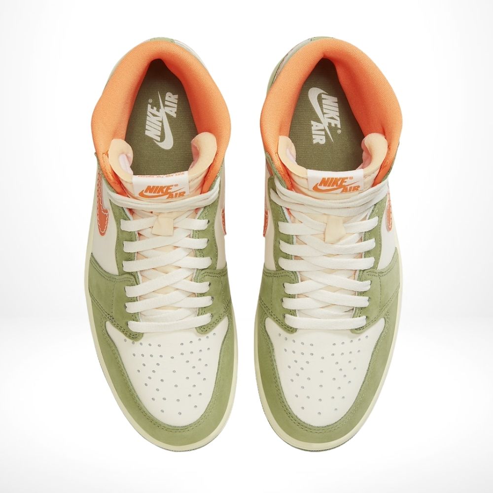 Air Jordan 1 Retro High OG Craft Celadon Olive Pale Ivory