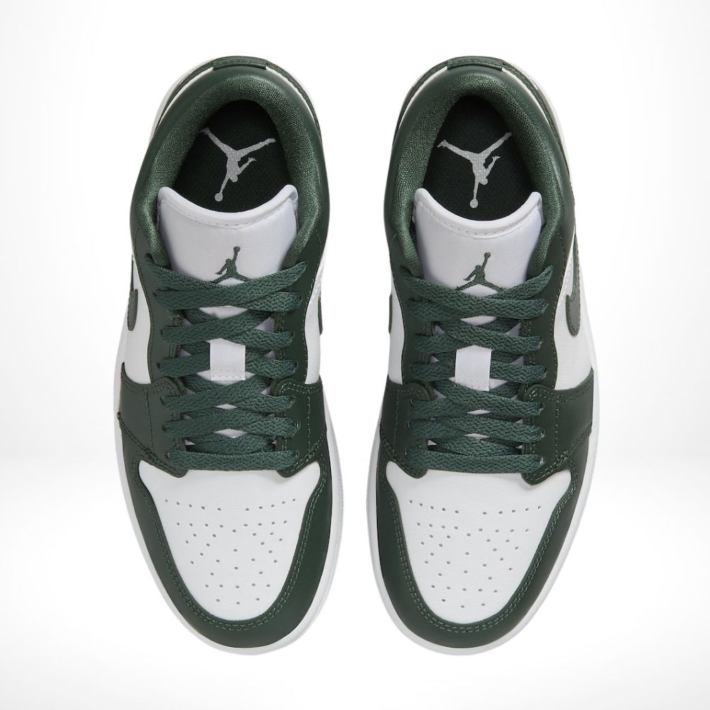 Air Jordan 1 Low Galactic Jade Green White