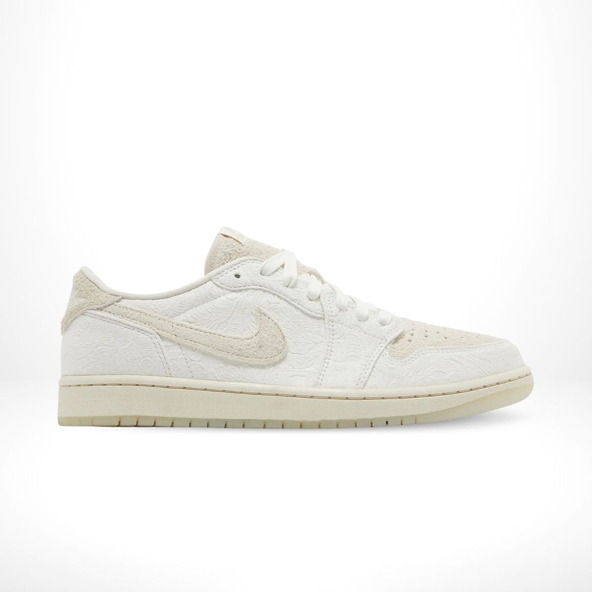 Air Jordan 1 Retro Low OG X Chris Paul Give Them Flowers Cream