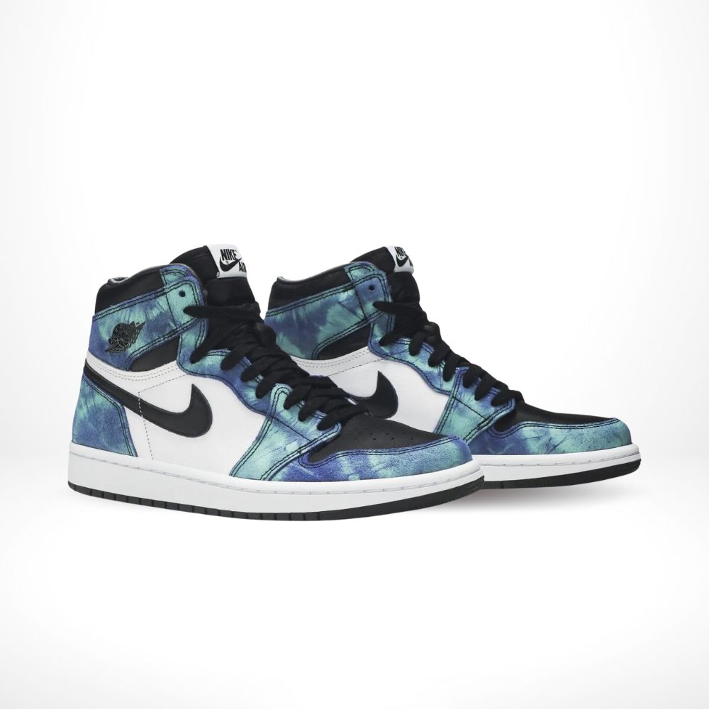 Air Jordan 1 Retro High OG Tie Dye White Aurora Green