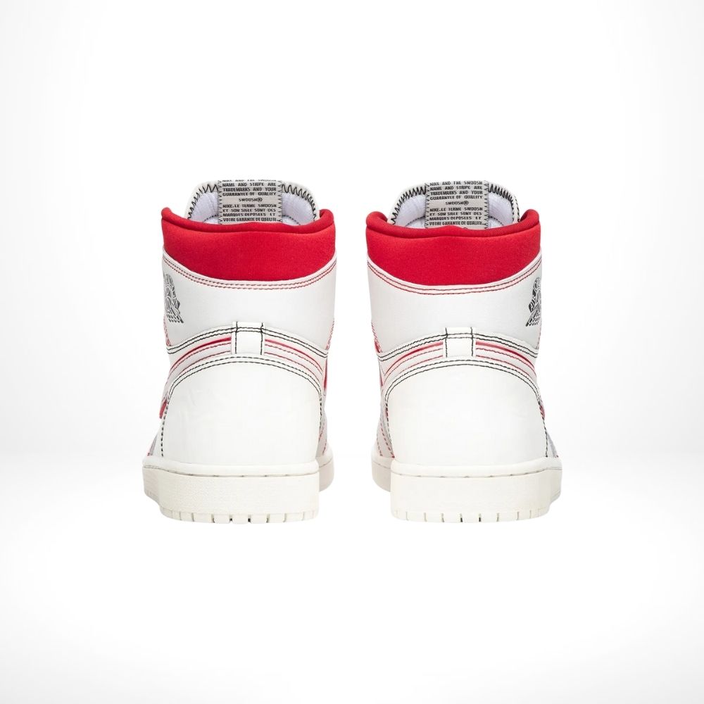 Air Jordan 1 Retro High OG Phantom Sail Red