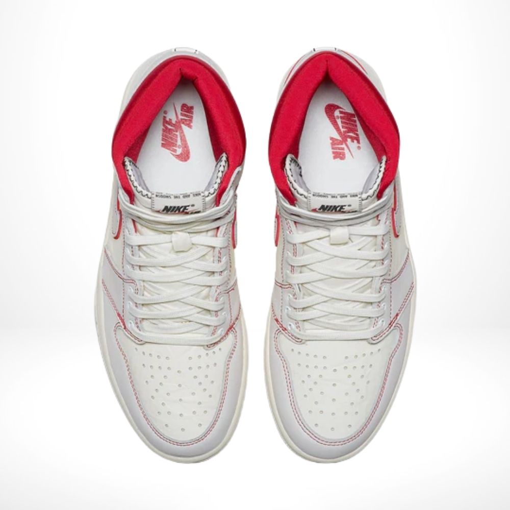 Air Jordan 1 Retro High OG Phantom Sail Red