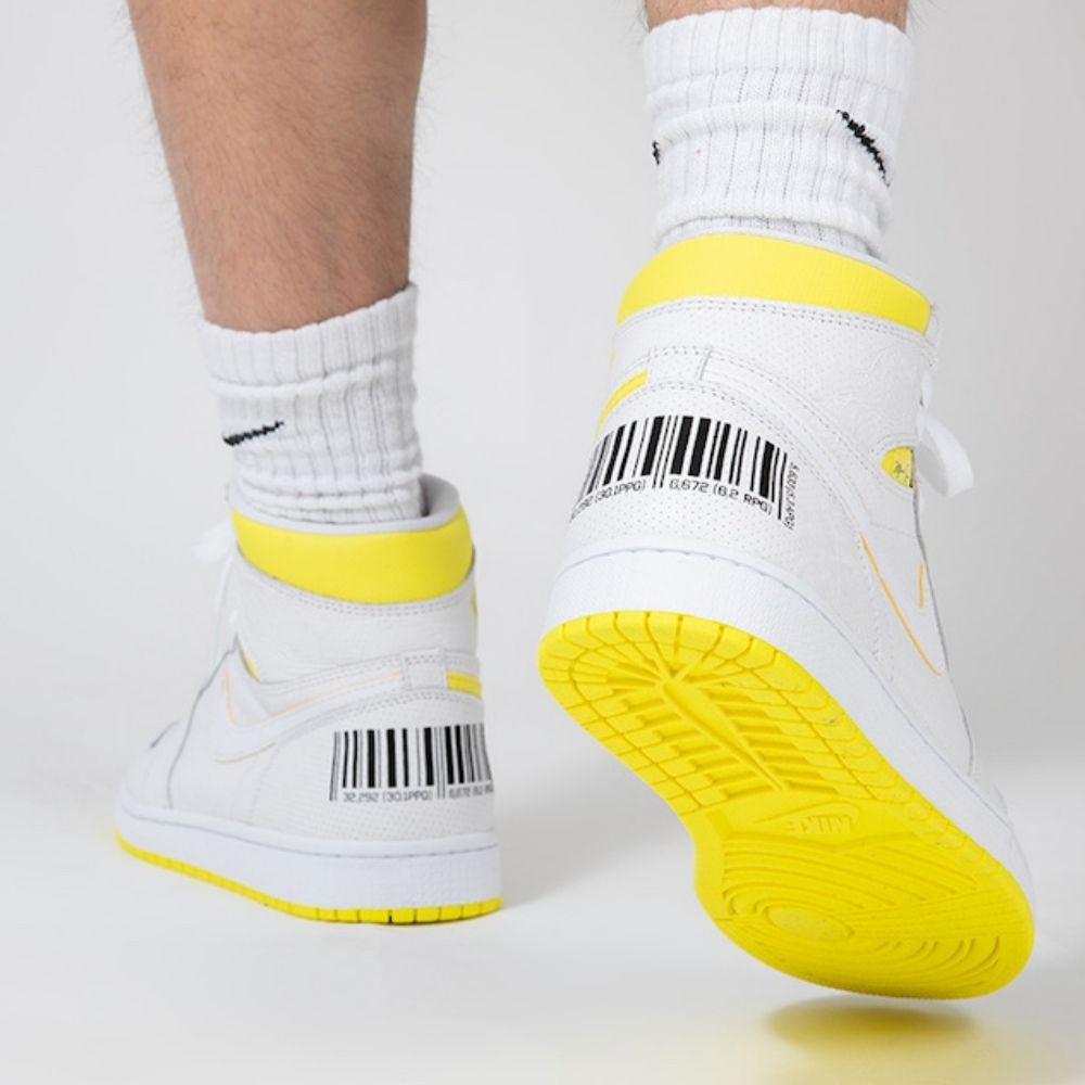 Air Jordan 1 Retro High OG First Class Flight White Yellow