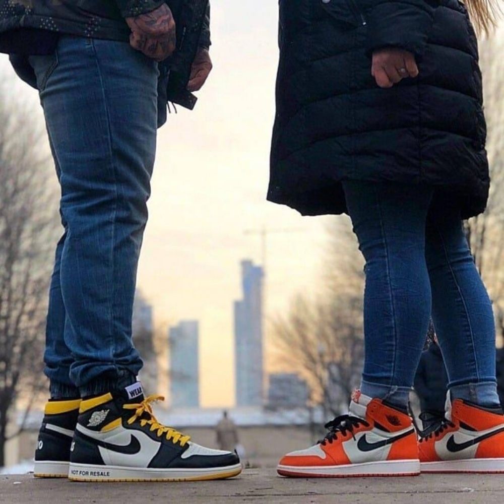 Air Jordan 1 Retro High OG NRG Not For Resale Black Yellow