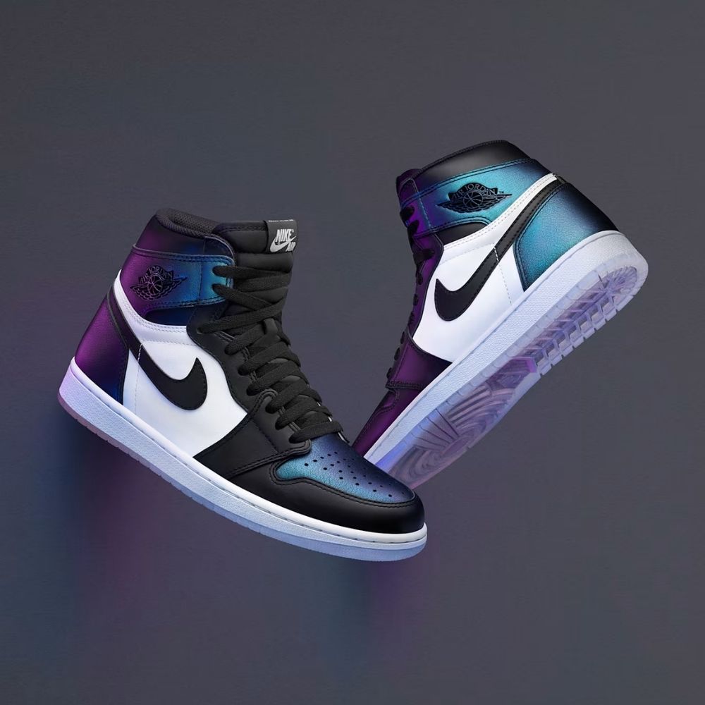 Air Jordan 1 Retro High OG All Star Chameleon Black White