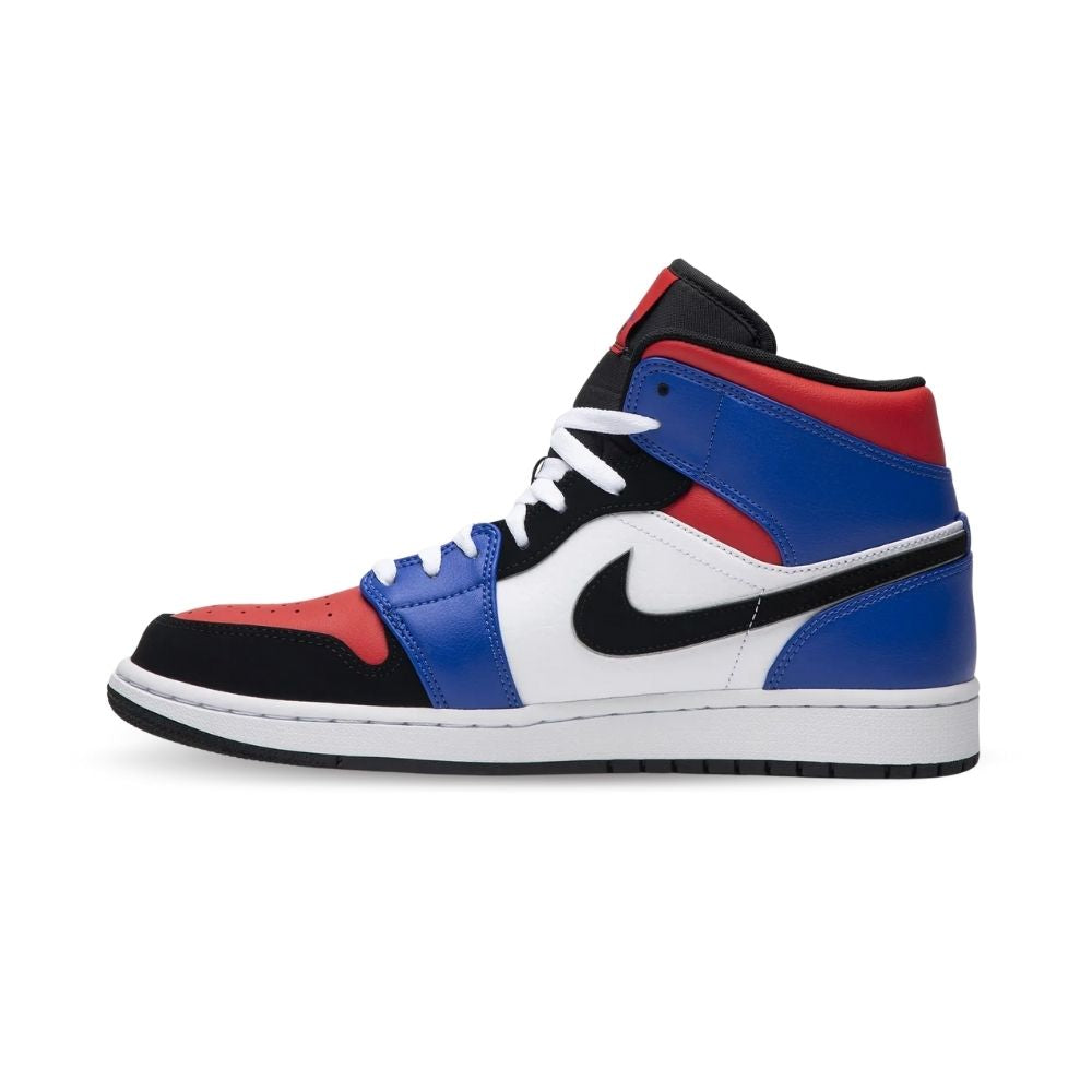 Air Jordan 1 Retro Mid Top 3 Blue Red