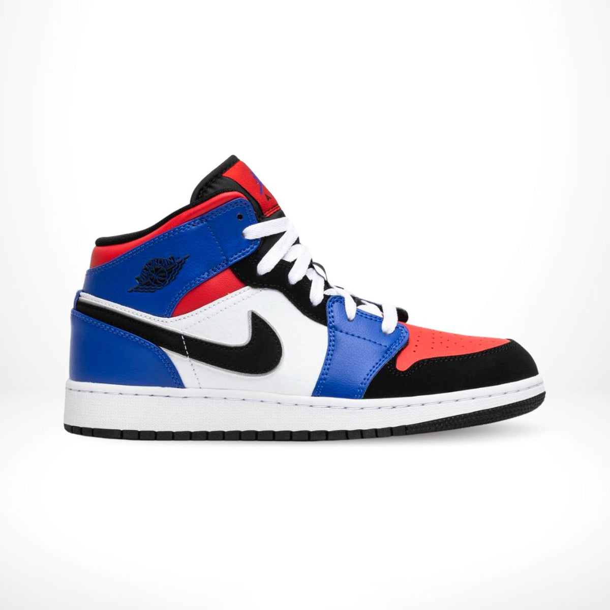 Air Jordan 1 Retro Mid Top 3 Blue Red