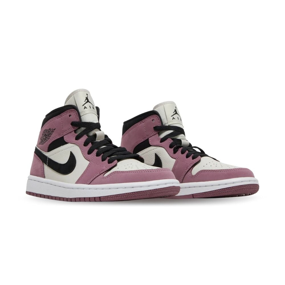 Air Jordan 1 Mid Berry Pink White SE