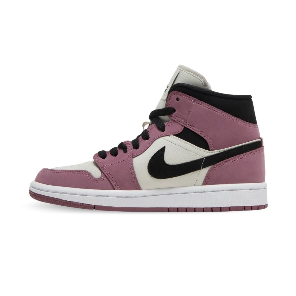 Air Jordan 1 Mid Berry Pink White SE