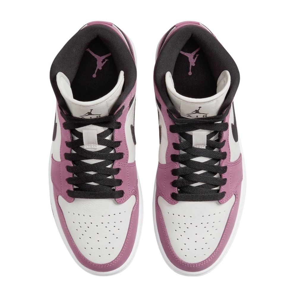 Air Jordan 1 Mid Berry Pink White SE