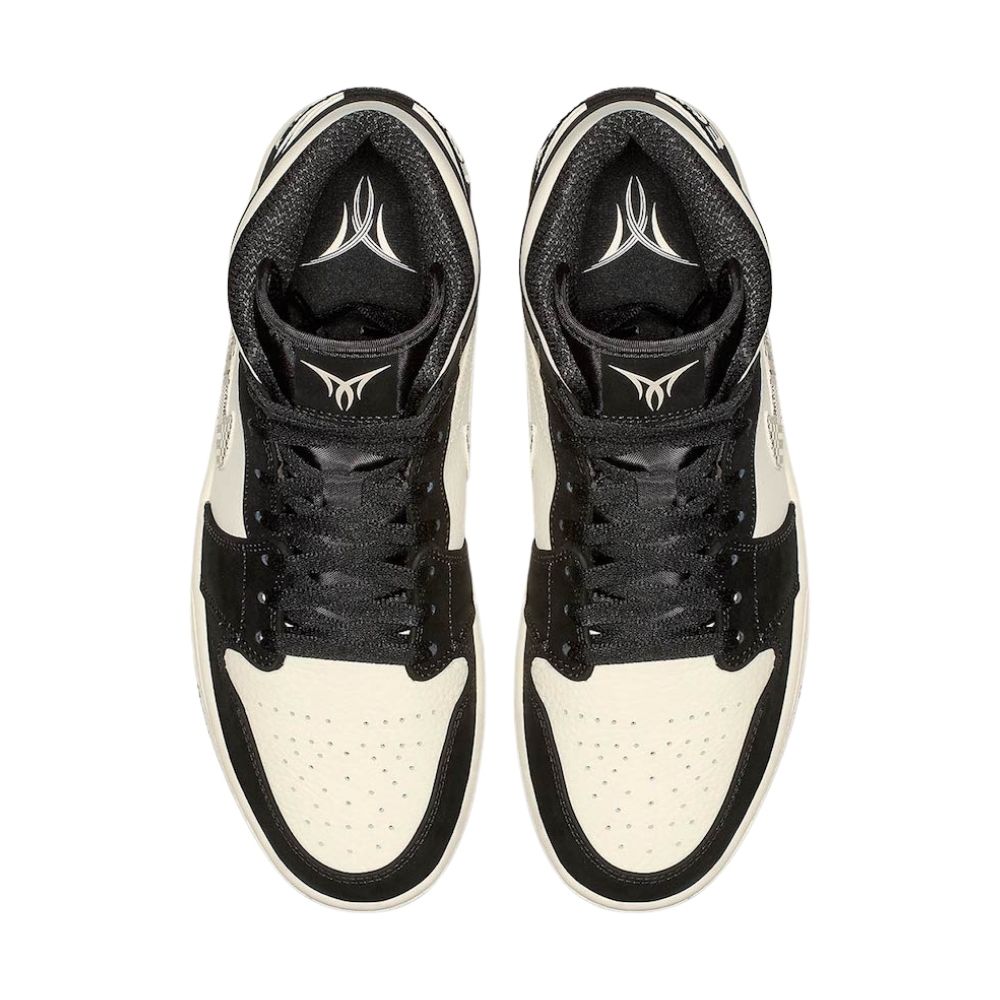 Air Jordan 1 Mid Melo Equality Black White SE