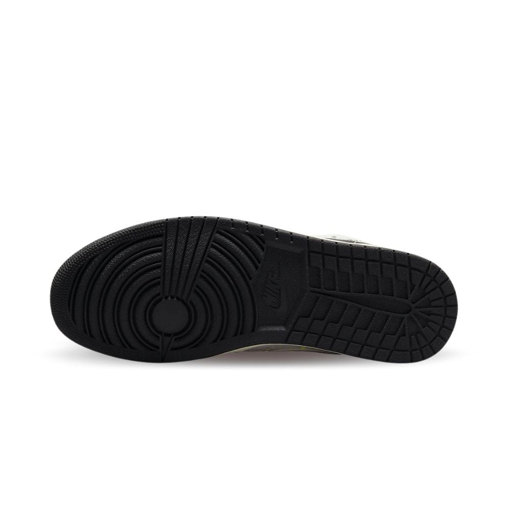 Air Jordan 1 Low Brushstroke Black Beige