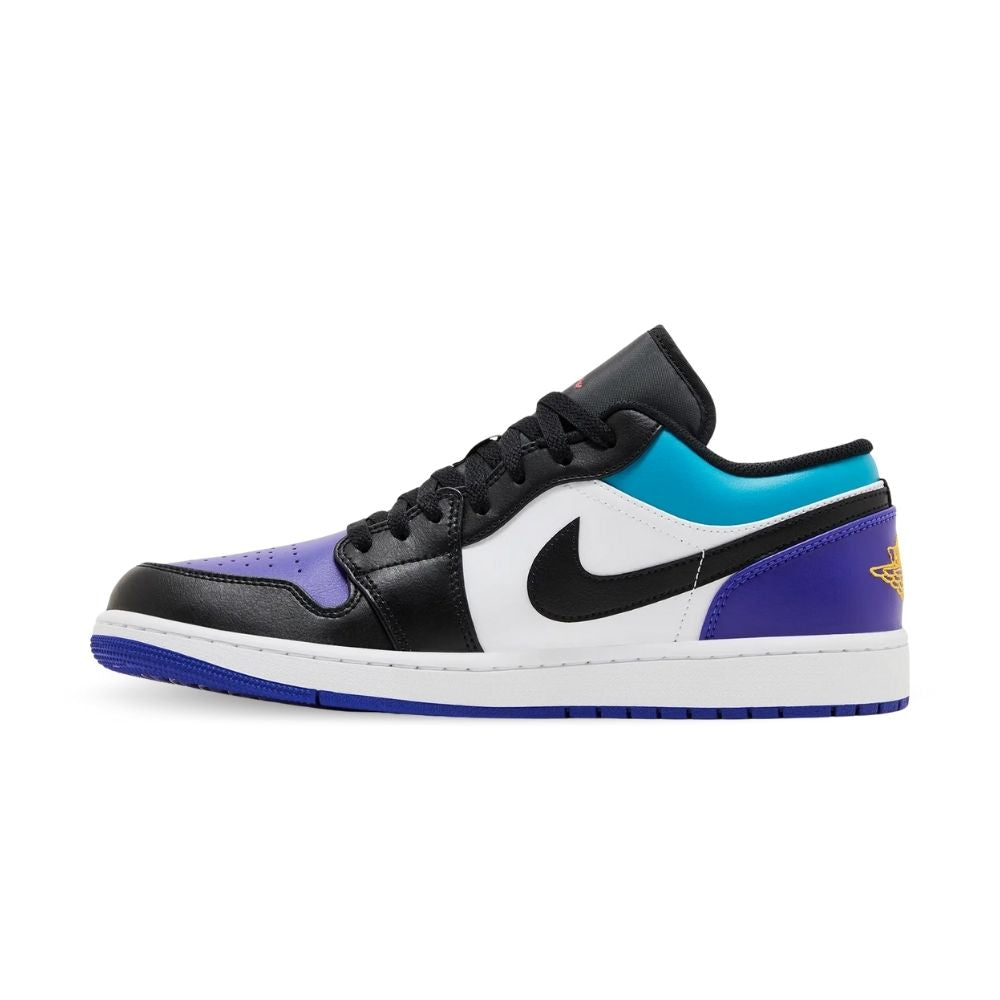 Air Jordan 1 Low Aqua Purple Black