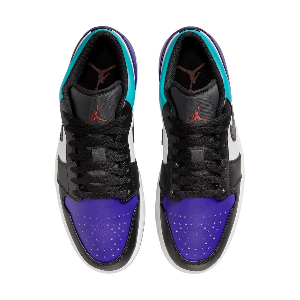 Air Jordan 1 Low Aqua Purple Black