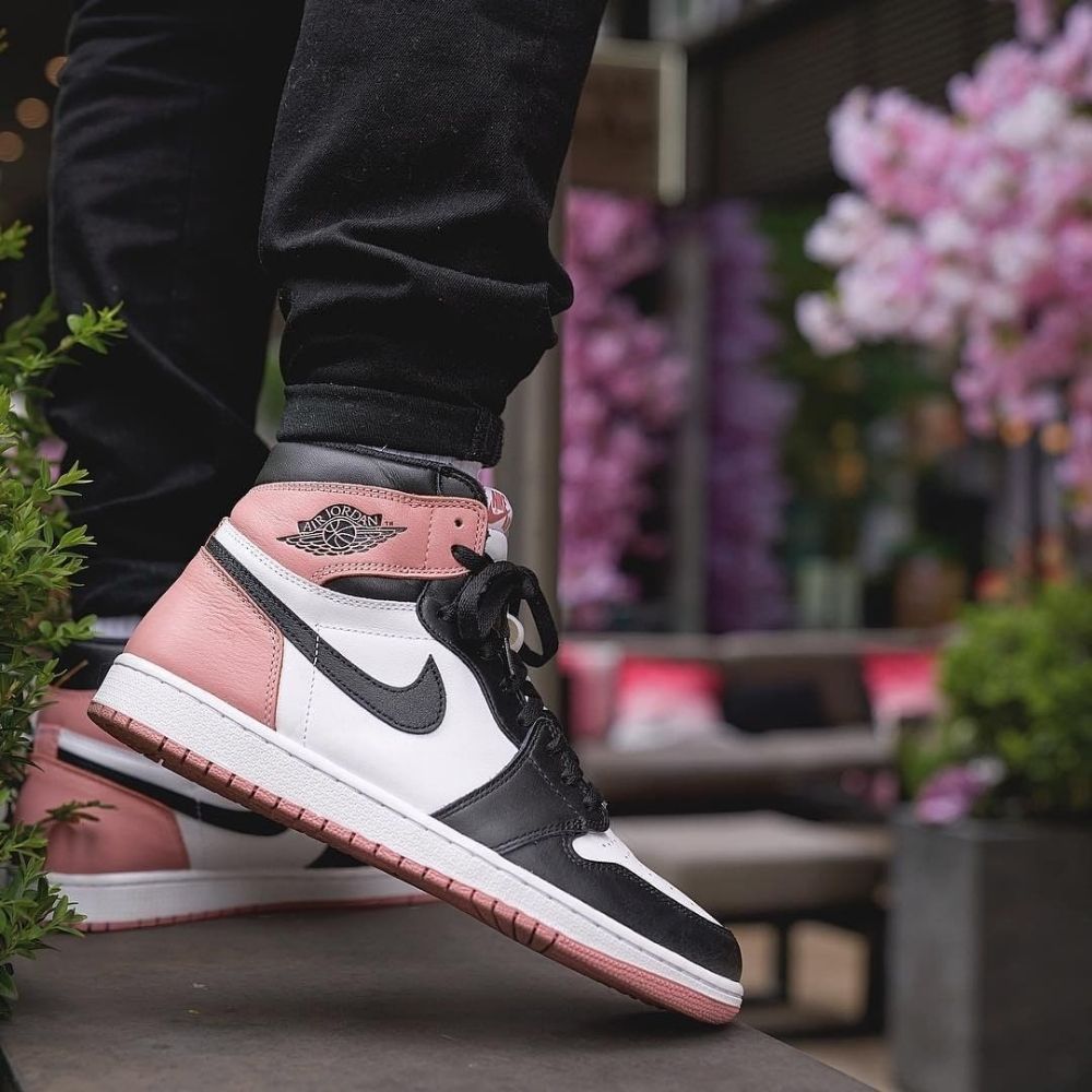 Air Jordan 1 Retro High Rust Pink White