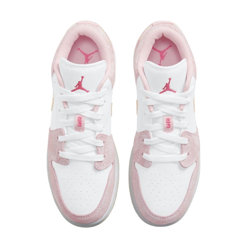 Air Jordan 1 Low Strawberry Ice Cream White Hyper Pink