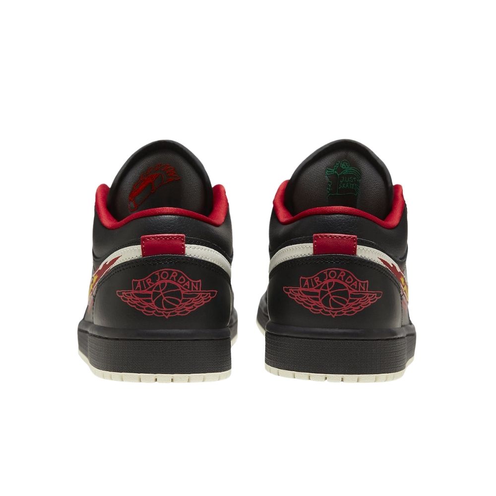 Air Jordan 1 Low Just Skate Black Red SE