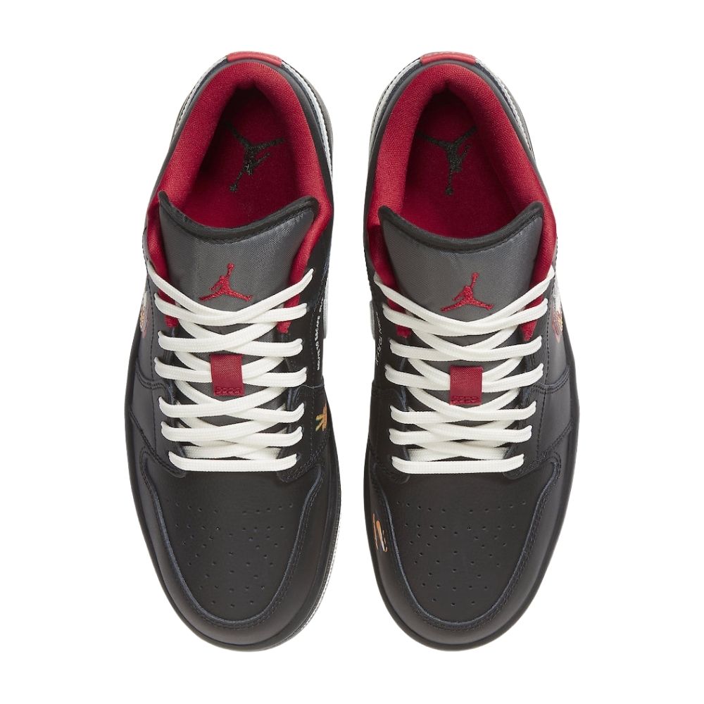 Air Jordan 1 Low Just Skate Black Red SE
