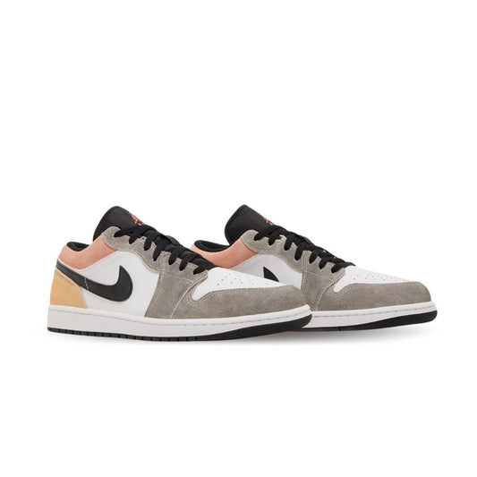Air Jordan 1 Low Flight Club Black White Sundial SE