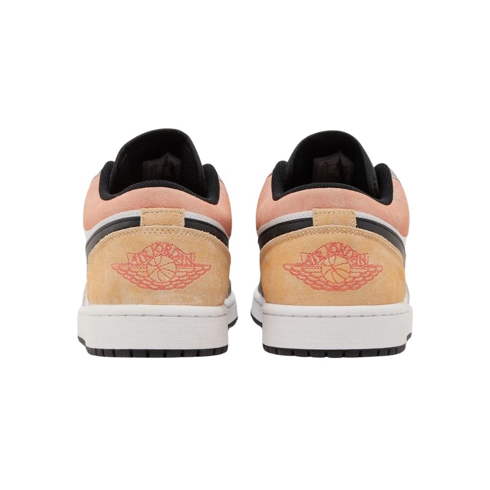 Air Jordan 1 Low Flight Club Black White Sundial SE
