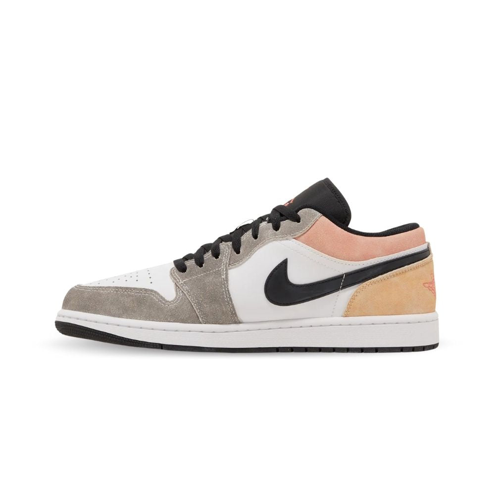 Air Jordan 1 Low Flight Club Black White Sundial SE