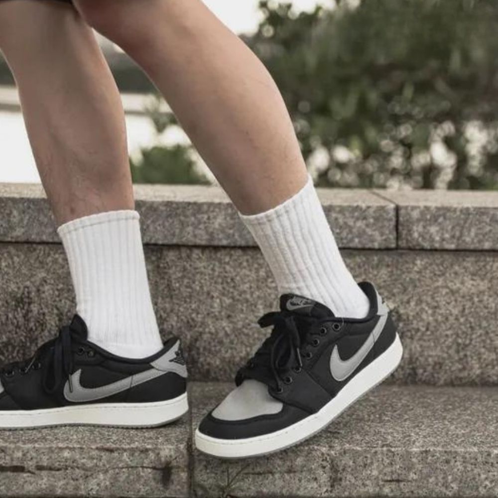 Air Jordan 1 KO Low Shadow Black Grey