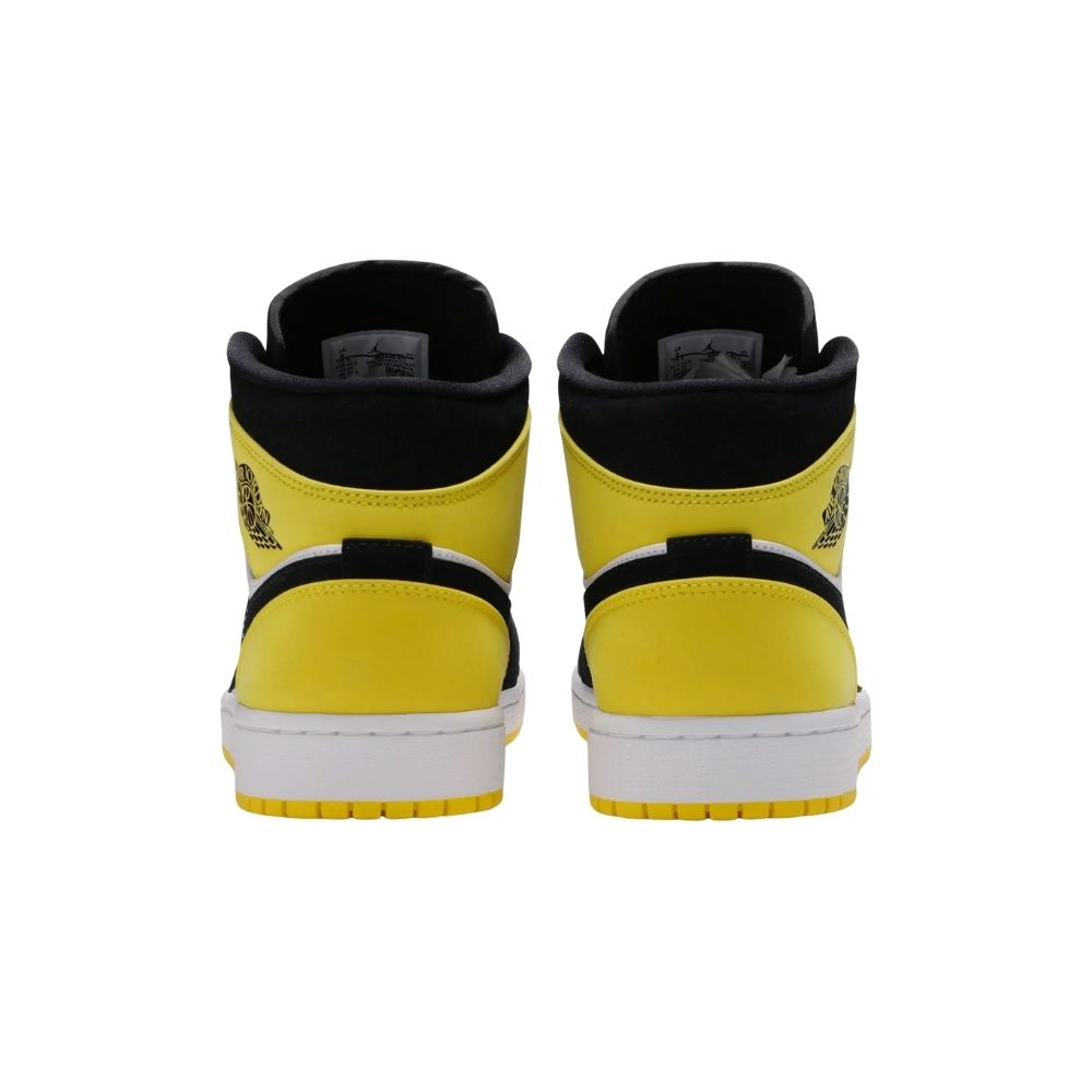 Air Jordan 1 Mid Yellow Toe Black SE