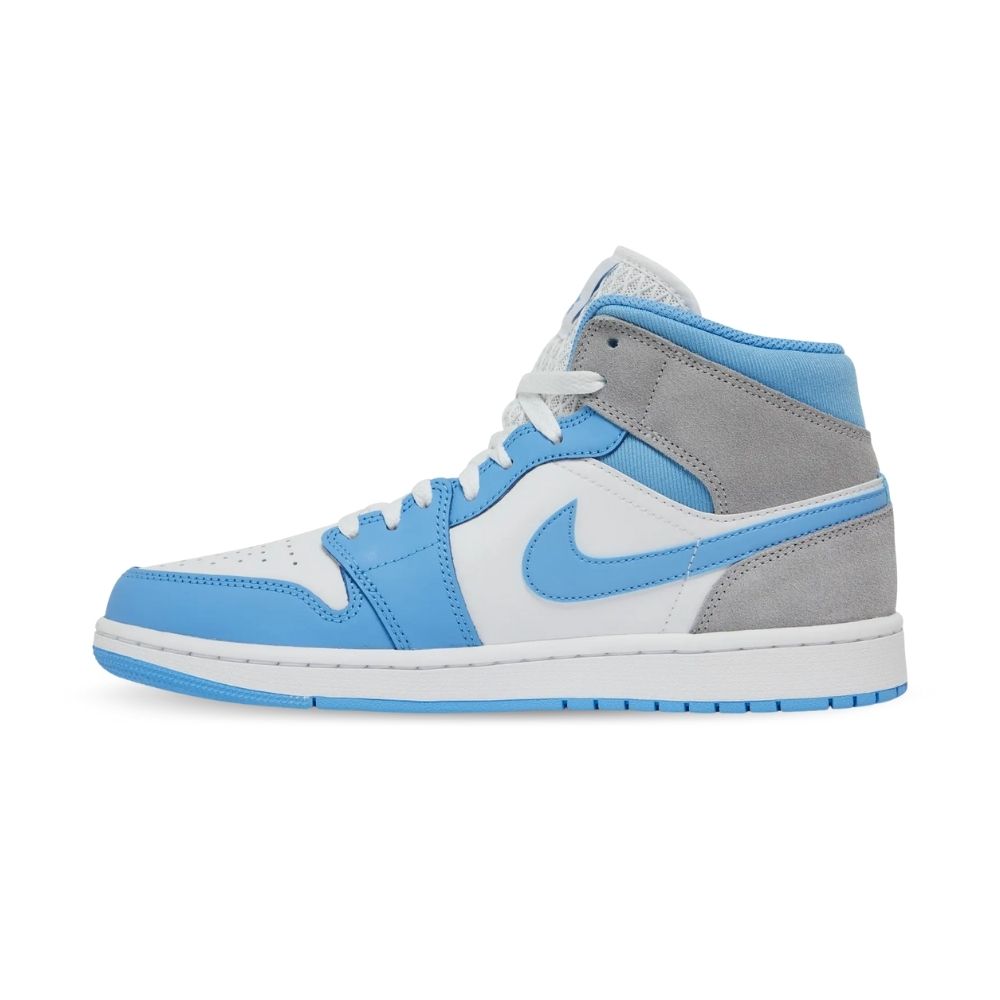 Air Jordan 1 Mid University Blue Grey SE