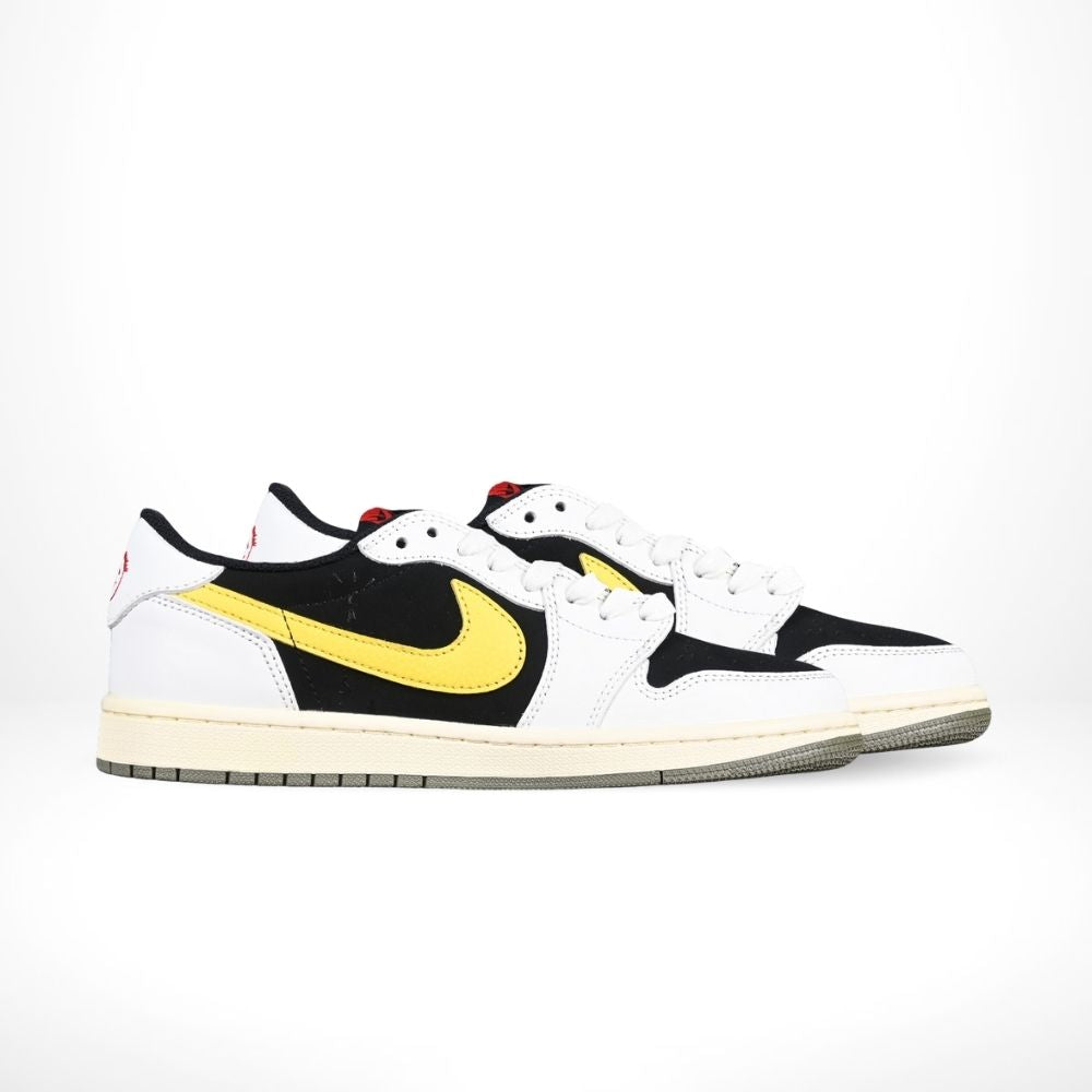 Air Jordan 1 Low X Travis Scott Black Sail Yellow
