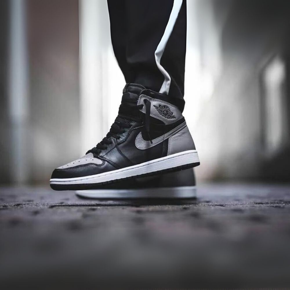 Air Jordan 1 Retro High OG Shadow Black Grey 2018