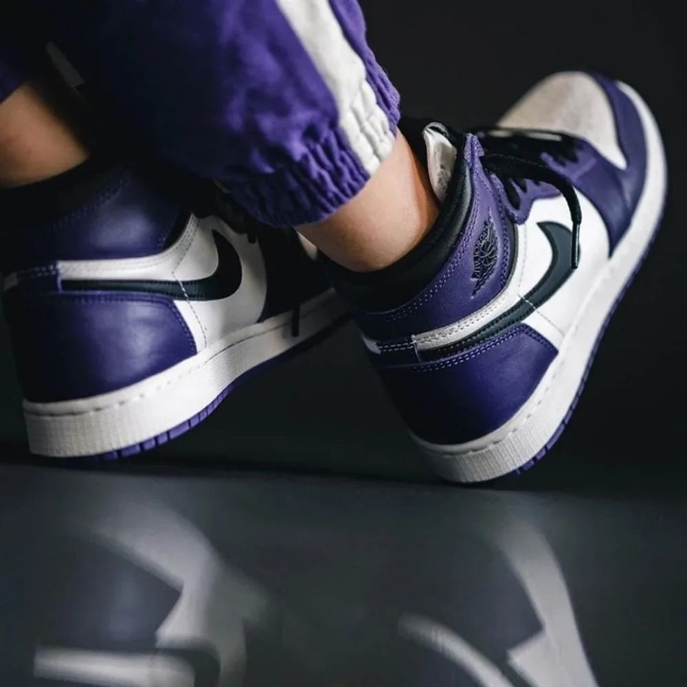 Air Jordan 1 Retro High OG Court Purple 2.0 Purple White
