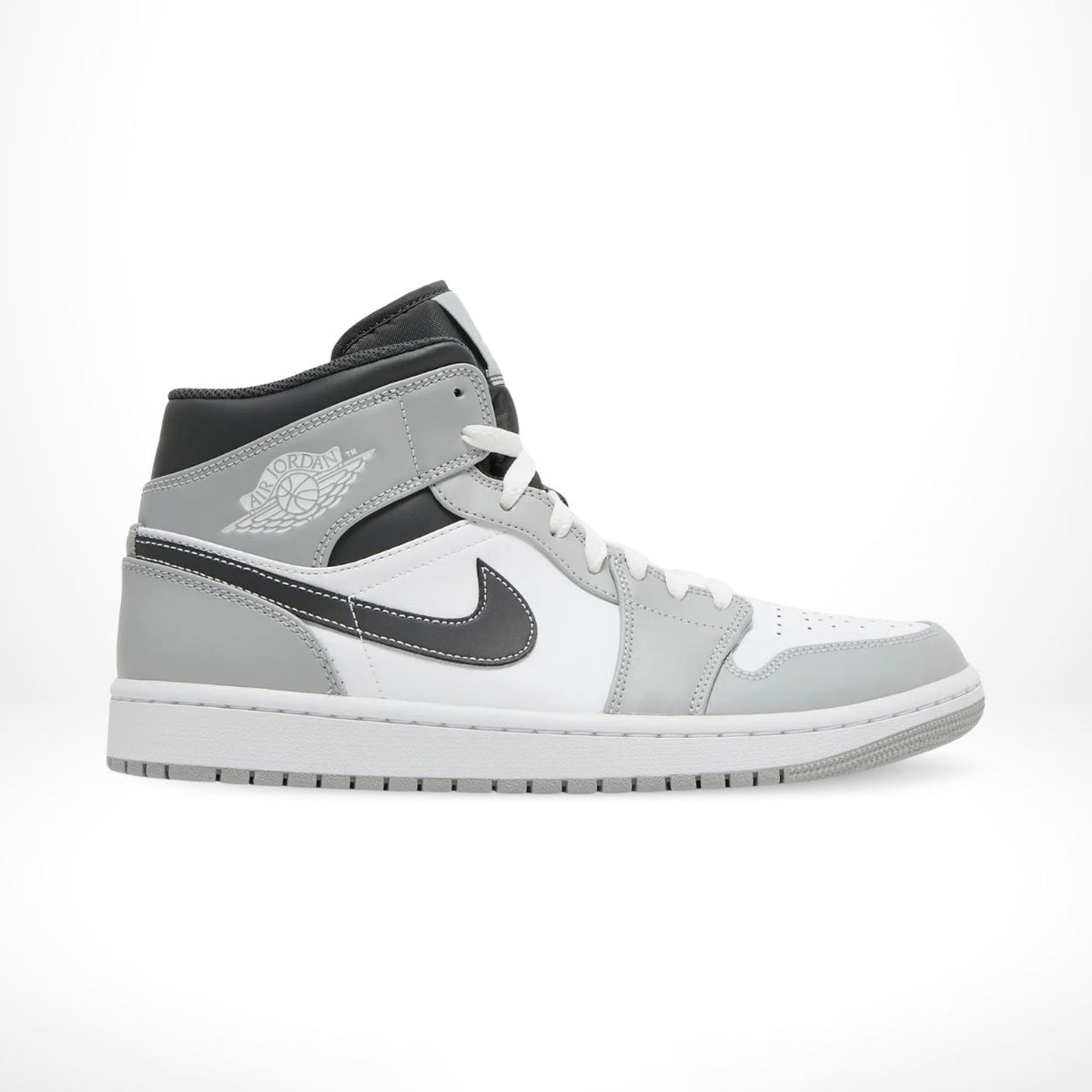 Air Jordan 1 Mid Light Smoke Grey Anthracite