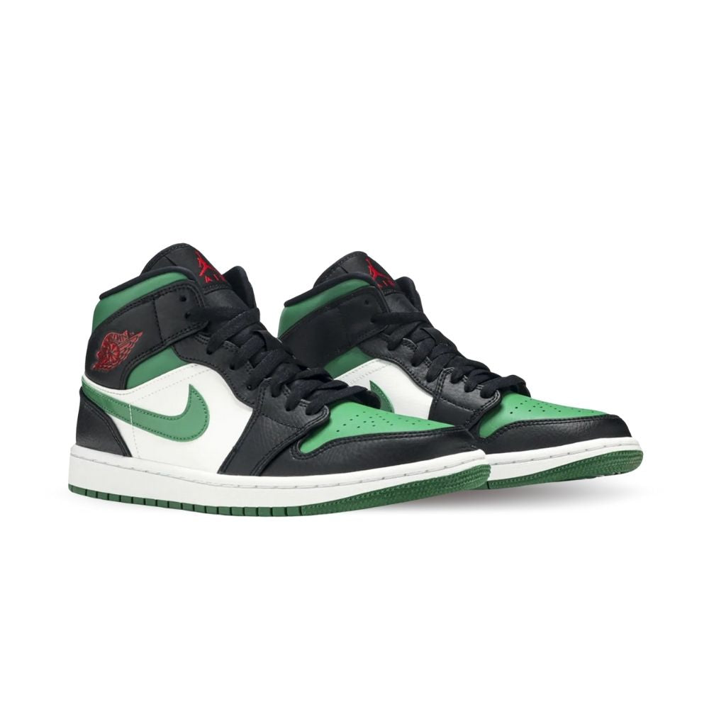Air Jordan 1 Mid Pine Green Black