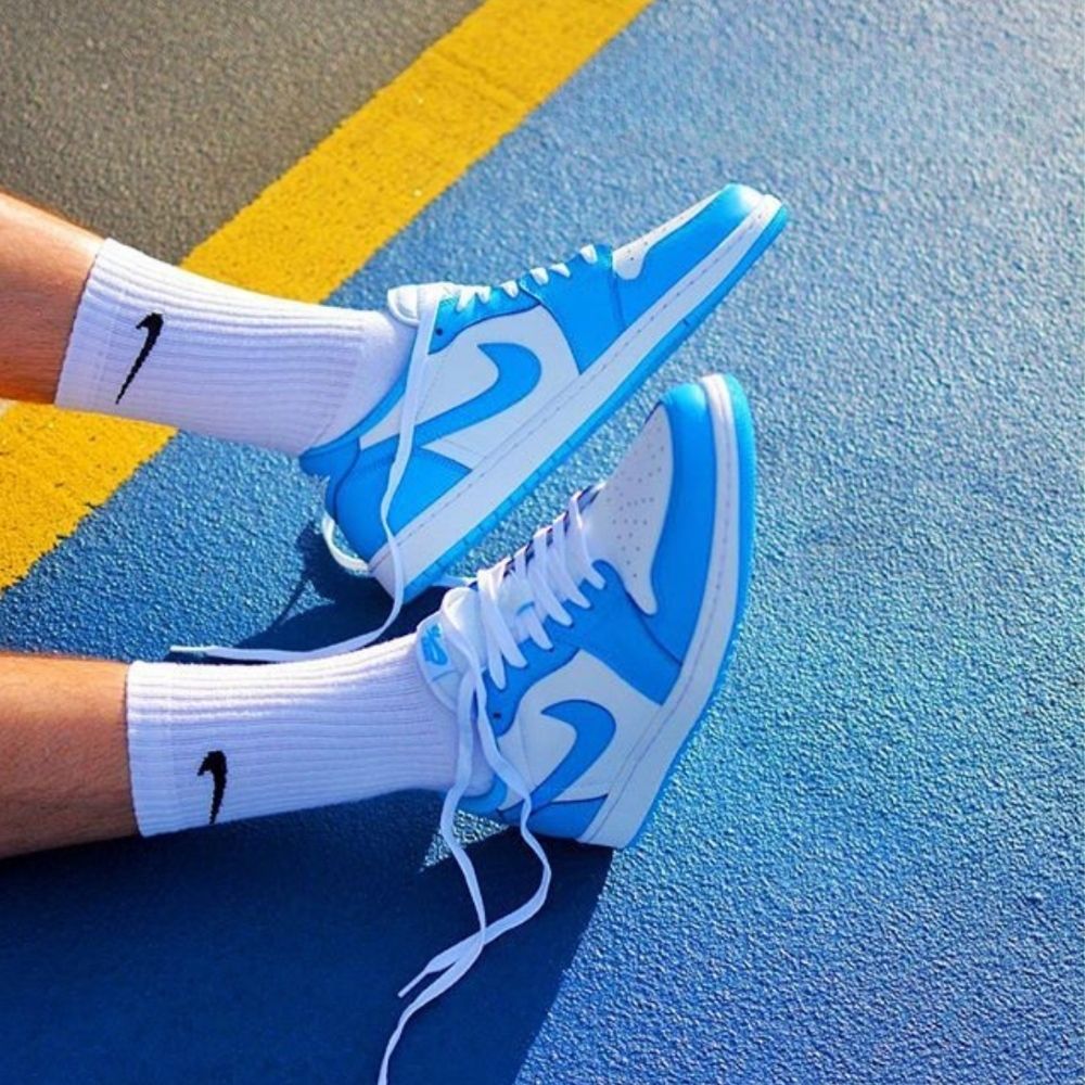 Air Jordan 1 Low X Eric Koston SB Powder Blue White