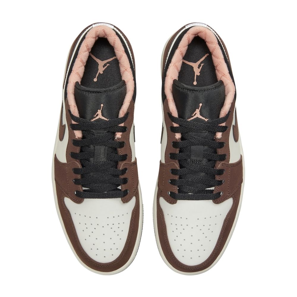 Air Jordan 1 Low Mocha Brown White