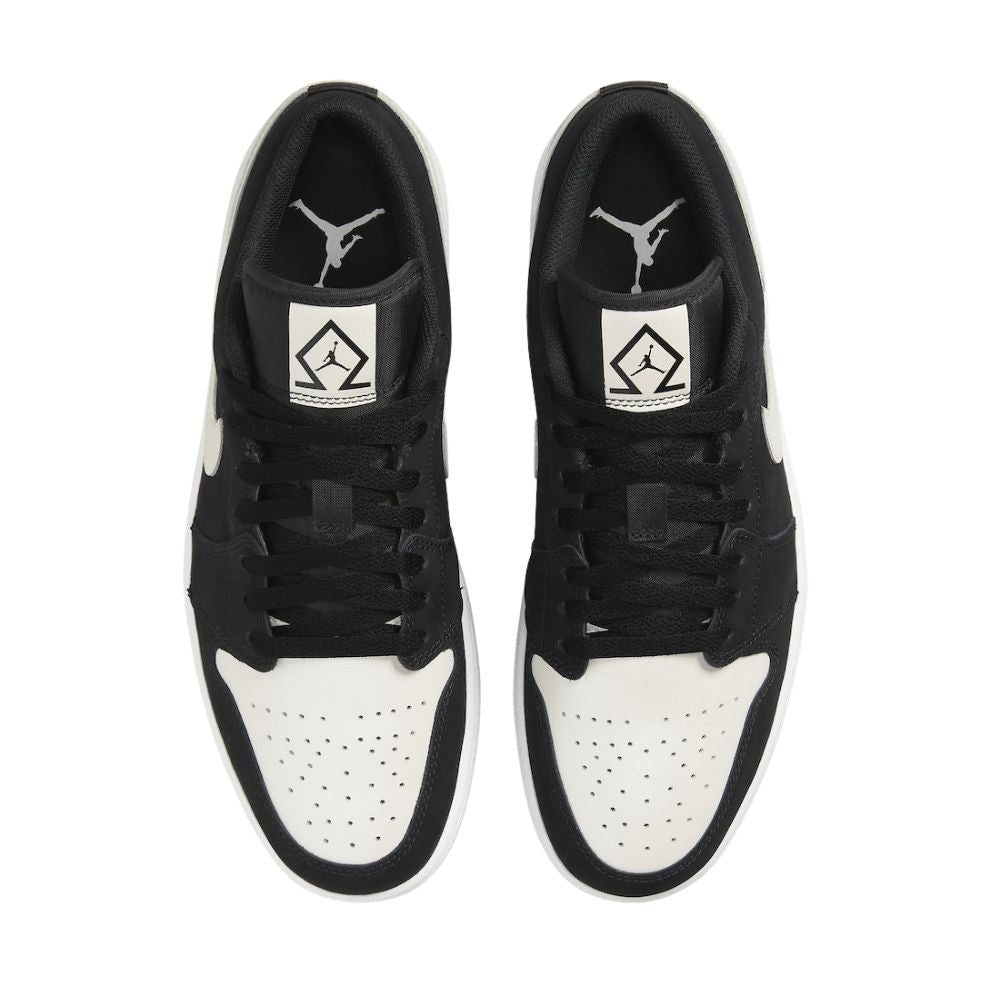 Air Jordan 1 Low Diamond Black White SE
