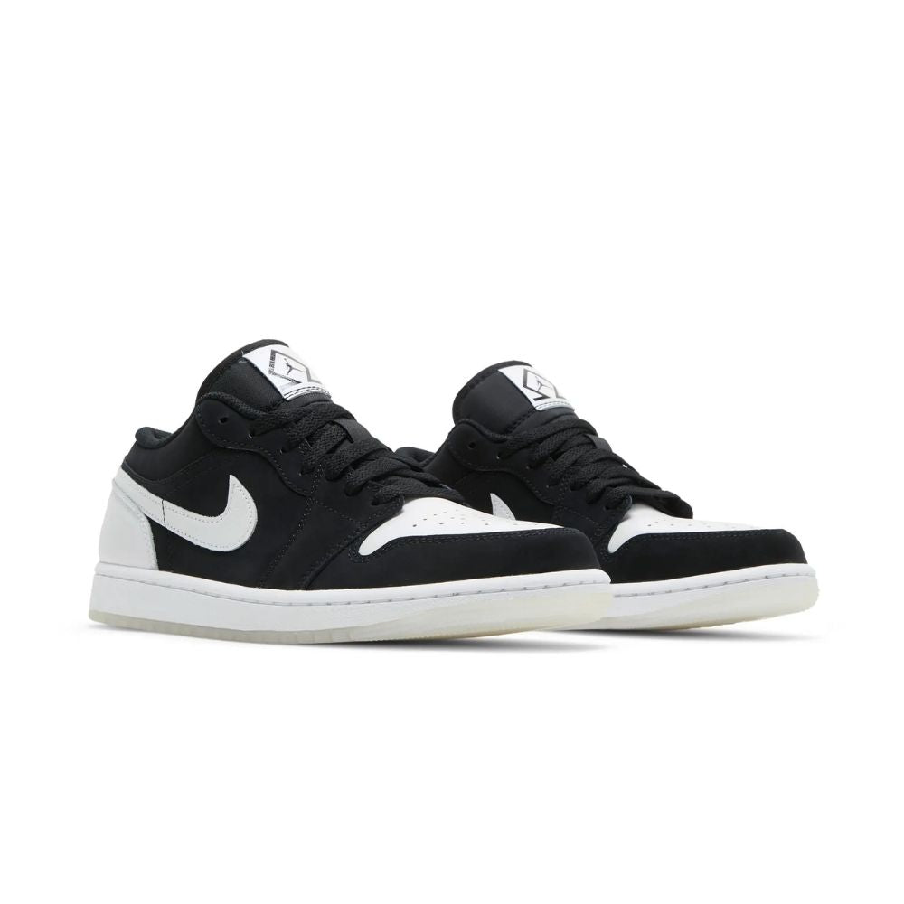 Air Jordan 1 Low Diamond Black White SE