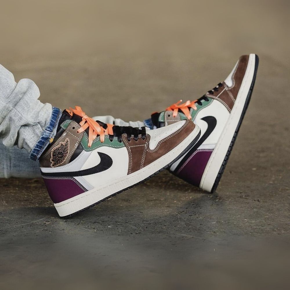Air Jordan 1 High OG Hand Crafted White Brown