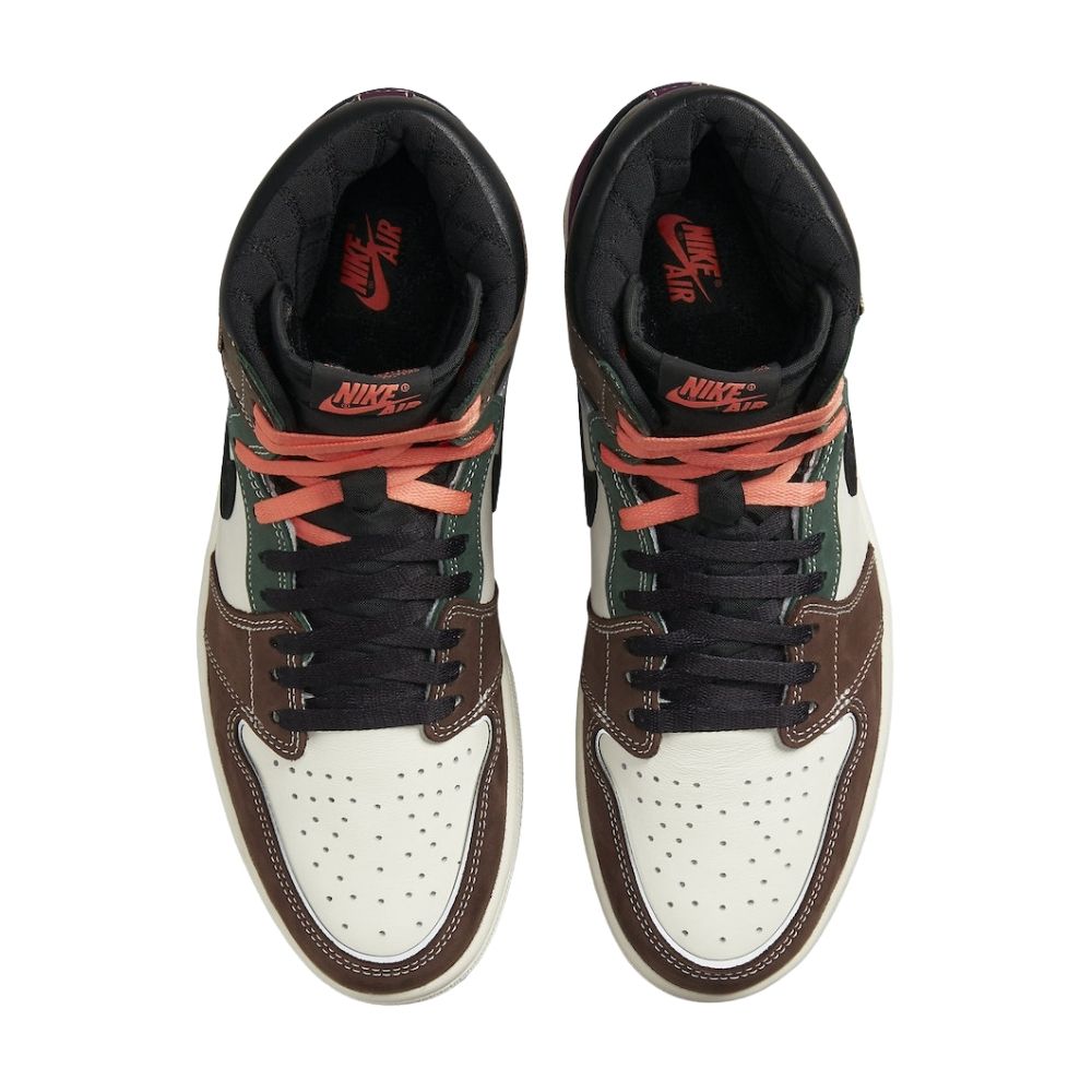 Air Jordan 1 High OG Hand Crafted White Brown