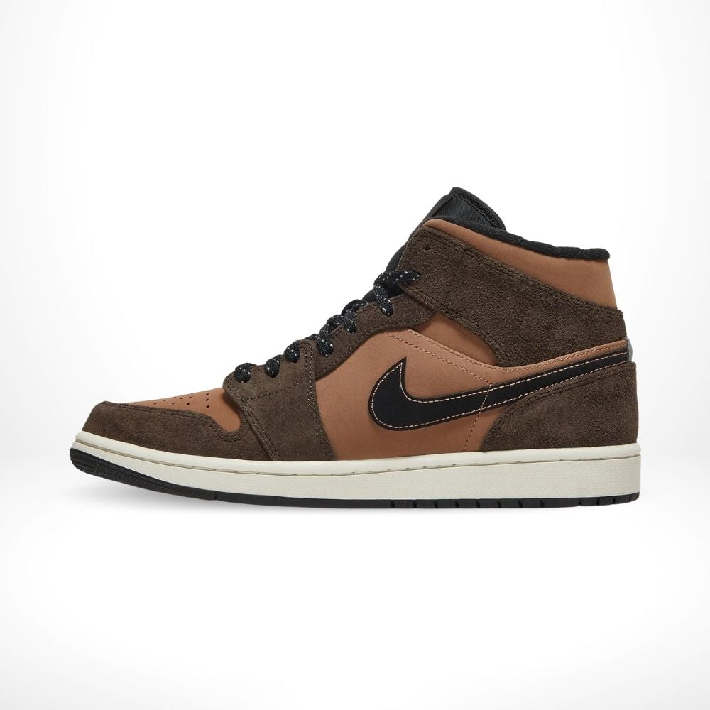 Air Jordan 1 Mid Dark Chocolate Brown SE