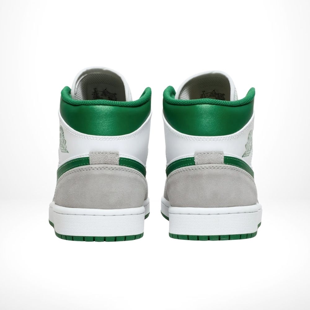 Air Jordan 1 Mid Grey Pine Green SE