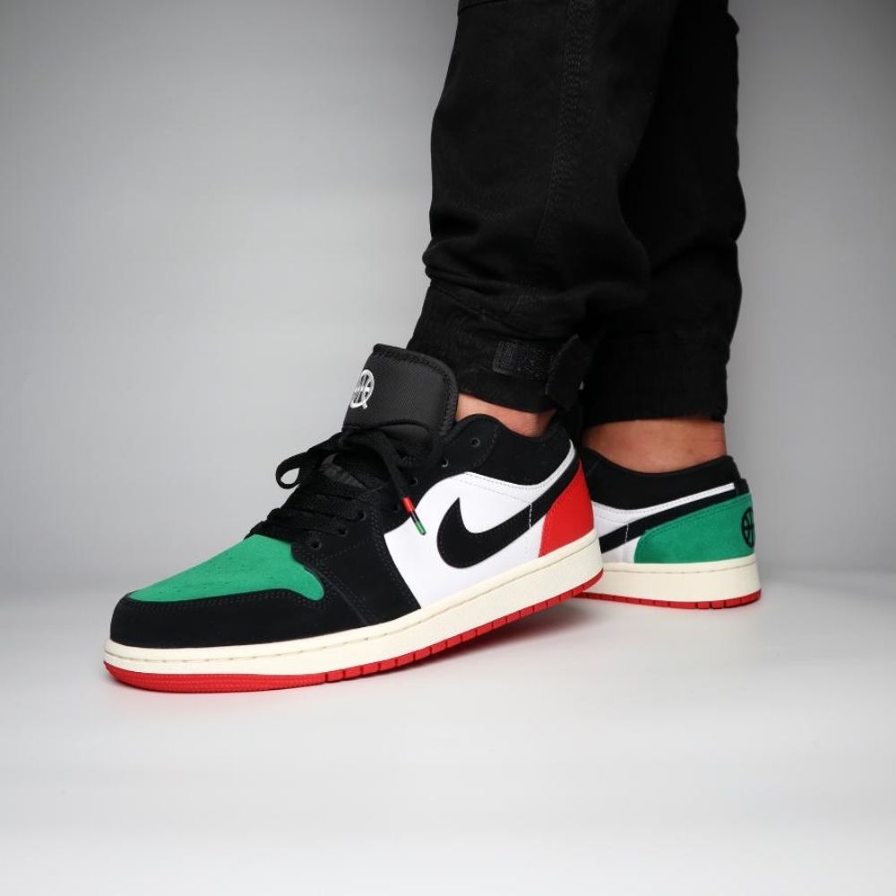 Air Jordan 1 Low Quai 54 Black White 2023