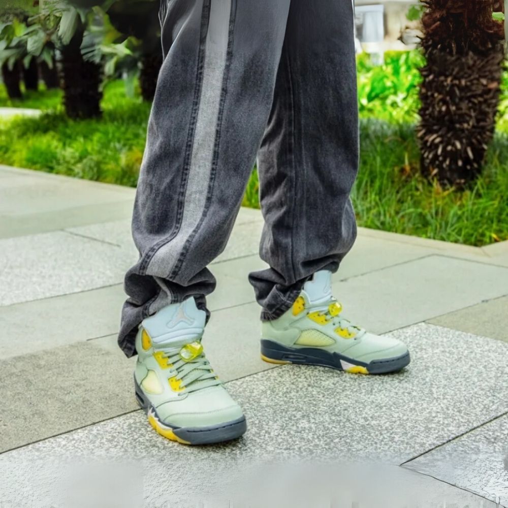 Air Jordan 5 Retro Jade Horizon Green Black