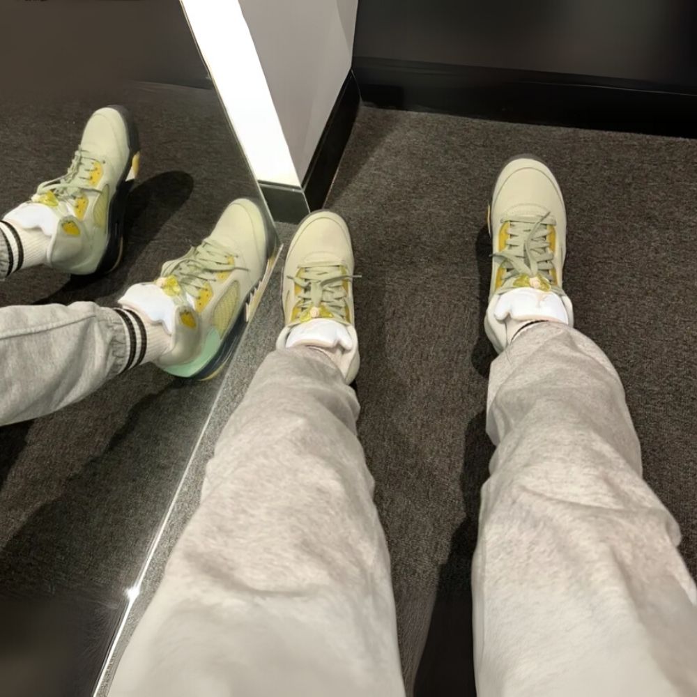 Air Jordan 5 Retro Jade Horizon Green Black